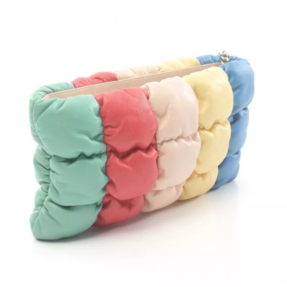 CHANEL Padding second clutch bag Lambskin leather Multicolor Used - Picture 2 of 6